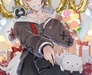 オリジナルアイコン・ヘッダー・イラスト作成承ります 水彩と厚塗りを織り交ぜたイラストです。 イメージ6