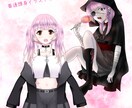 1年間保証付！立ち絵など、イラスト制作致します イベントや記念日、アイコン等！　素早く期待通りのクオリティ イメージ4