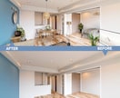 空室写真をインテリアのある部屋にスピード変身します 物件売却を検討の方、不動産業者の方におすすめします！ イメージ1