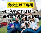 海外留学の不安や疑問、何から始めれば？を解消します 旅育のプロが留学準備や無理のない留学のカタチをアドバイス！ イメージ1