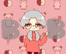 写真やイメージに合わせたゆるかわなイラスト描きます 貴方やご友人をゆるかわにします！お祝いやメッセージにも！ イメージ6