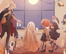 温かみのあるイラスト描きます 1枚絵やアイコン、グッズ用、MV用等、幅広く描きます！ イメージ2