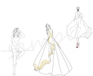 オシャレで目を引くイラストを描きます 商用ok！ブログなどへの挿絵やSNSアイコンなどに◎ イメージ5