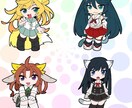 SNSアイコン向けイラスト作成、承ります 創作キャラ、版権問わずお引き受け致します！お気軽にどうぞ。 イメージ4