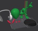 3D造形データ／3Dプリントデータを作成いたします 複雑形状や自由曲面、有機的形状にも対応した3Dモデルの制作 イメージ6