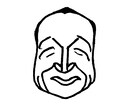 シンプルなモノクロ線画似顔絵をお描きします SNSのプロフィールアイコンに最適！名刺にもどうぞ。 イメージ7