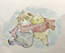 イラストや似顔絵お描きします ほんわか癒し系の手描きイラスト作成 イメージ5