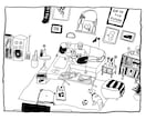 オーダーイラスト承ります ゆるくてシンプル！かわいい、おしゃれイラストかきます。 イメージ3