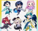 可愛いミニキャライラストを制作します 柔らかい雰囲気のイラストで様々な用途にご使用いただけます！ イメージ2
