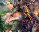 CGイラスト、キャラクターデザインができます 重厚感のある世界観にあうデザインやイラストが得意です。 イメージ4