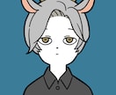 あなたを動物化したアイコン用イラスト制作いたします SNS、ブログ等のアイコンに！ゆる～い擬人化イラスト イメージ4