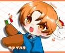 可愛いミニキャラいらすと描きます 必ずサービス内容をご覧ください！ イメージ3