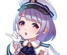 パッと明るいアニメ風⭐︎イラスト描きます くっきりかわいい目立つアイコンに！ イメージ1