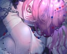 耽美・鮮やかな厚塗り風イラストご制作します 【立ち絵、MV用、アイコン、etc】幅広いテイストに対応可！ イメージ5