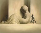 深みのある風景、静物、空間のイラストを制作します アナログ絵画的なタッチ。背景、KV、挿絵などに イメージ4