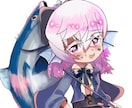 3種の絵柄でミニキャラから等身まで制作します 3種類の絵柄で叶える、低予算でも最高の作品を制作します。 イメージ2