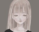 ちょい暗め可愛いアイコンとどけます 綺麗なもの好きなあなたのためだけに高クオリティで描きます❕ イメージ1
