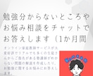 勉強分からないことやお悩みをチャットでお答えます 一橋卒の現役塾講師がお答え！宿題や定期試験から大学受験対策 イメージ1