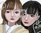 アイコン描きます 似顔絵、SNS用のアイコン描きます イメージ1