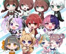 SDイラスト/ミニキャライラスト作成します ●商用利用可！グッズ・配信・サムネ・スタンプ等にぴったり● イメージ3