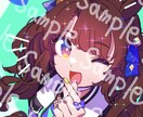 オリジナルor東方キャラクターアイコン描きます かわいい顔を描くのを得意とします。目をキラキラにさせがち。 イメージ1
