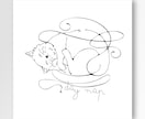 おしゃれでシンプルな手書きの線画イラスト描きます シンプルで親しみやすいアートな商品パッケージ・ロゴにも イメージ7