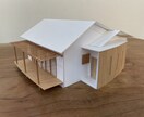 1/50・1/100の建築白模型を制作します 一級建築士が精度良く模型を制作します！ イメージ1
