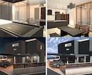 建築前の不安解消！あなたの間取りを3Dにします 想像と実際のズレをなくす！分かりやすい3Dパースを作成 イメージ10