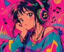 カラフルで目を引くイラストを制作します SNS等で思わず目を引くイラスト イメージ6