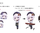 かわいいミニキャラ制作いたします 商用利用可能！！丁寧に制作いたします。 イメージ6