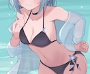 歌ってみた•配信動画サムネイル描きます ダイナミックなイラストでSNSをバズらせましょう！ イメージ5