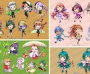個人向：キャラクターデザイン・一枚絵・制作承ります ゲーム・Ｖ活・ノベル・広告他お好きな用途でお使いいただけます イメージ5