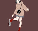 全身イラスト描きます 好きな服×似顔絵でイラスト描きます イメージ2