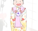 シンプルでかわいいイラストをお描きします 【家族写真OK】ほっこり手描き風で、大切な瞬間をイラスト化 イメージ3