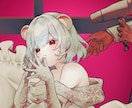 一枚絵イラスト制作ます 背景付きの一枚絵！グッツ◯記念イラスト◯スチル風◯ イメージ10