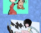 かっこよく個性的なタッチでイラスト作成致します 一枚絵、挿絵、動画、グッズなどで個性に差をつけたい方へ イメージ6