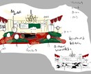 あなたのイメージをそのまま形に！企画案を絵にします プレゼンやワードにも挿入可能⚪︎一目でわかりやすくできます！ イメージ4