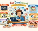 専用アプリで日常業務を効率化します あれやりたい、これやりたいをソフトウエアに！ イメージ1