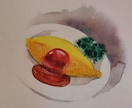 商用利用OK☆彡お店のメニューを水彩などで描きます ほんわか水彩画などで他とは違うお店のメニューを出しませんか？ イメージ10