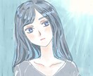 シンプルでかわいいアイコン作成いたします やわらかい雰囲気のかわいい女の子のアイコンを作成します イメージ2