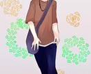 キャラ立ち絵、デザイン描きます ゲームでの使用などにおすすめです イメージ2