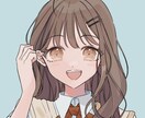 低価格・商用可！透明感ある女の子描きます やさしい色合いで透明感◎ときめくSNSアイコン制作します イメージ8