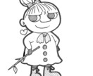 モノクロ！白黒！アナログ！キャラクター描きます 好きなテイストやオリジナルキャラクターの要望、お受けします！ イメージ1