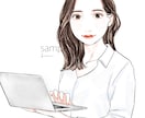 線画×水彩タッチで抜け感のあるイラスト描きます 商用可！デジタル水彩でおしゃれに♡目を引くイラストを作成 イメージ7