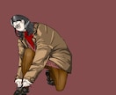 理想のコーディネートをイラストで描きます SNSのアイコンにおすすめです! イメージ3