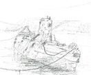 リビングに飾りやすいこじんまりしたイラスト描きます 文化的な生活に欠かせないけどアートを安く イメージ5