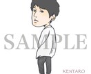 お写真を元にデフォルメ化した似顔絵かきます ♡SNSアイコンやプレゼントにいかがでしょうか♡？ イメージ3
