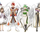 あなたの理想のキャラクター作成します 様々なキャラデザであなたの理想を表現します イメージ3