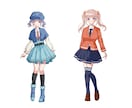 オリジナルキャラクター立ち絵制作いたします 世界にひとりだけのキャラクター イメージ3