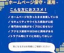 HPの保守管理・運用をいたします サイト制作後の保守管理・運用をサポートいたします！ イメージ2
